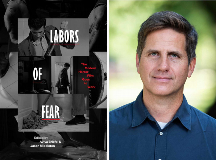 Labors of Fear book cover and Jason Middleton Headshot